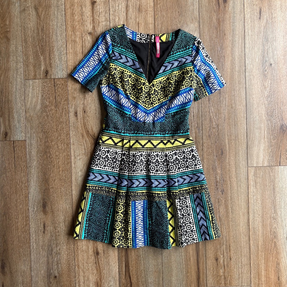 Anthropologie Plenty by Tracy Reese “New Moon” Fit & Flare Women’s Dress Size 4
